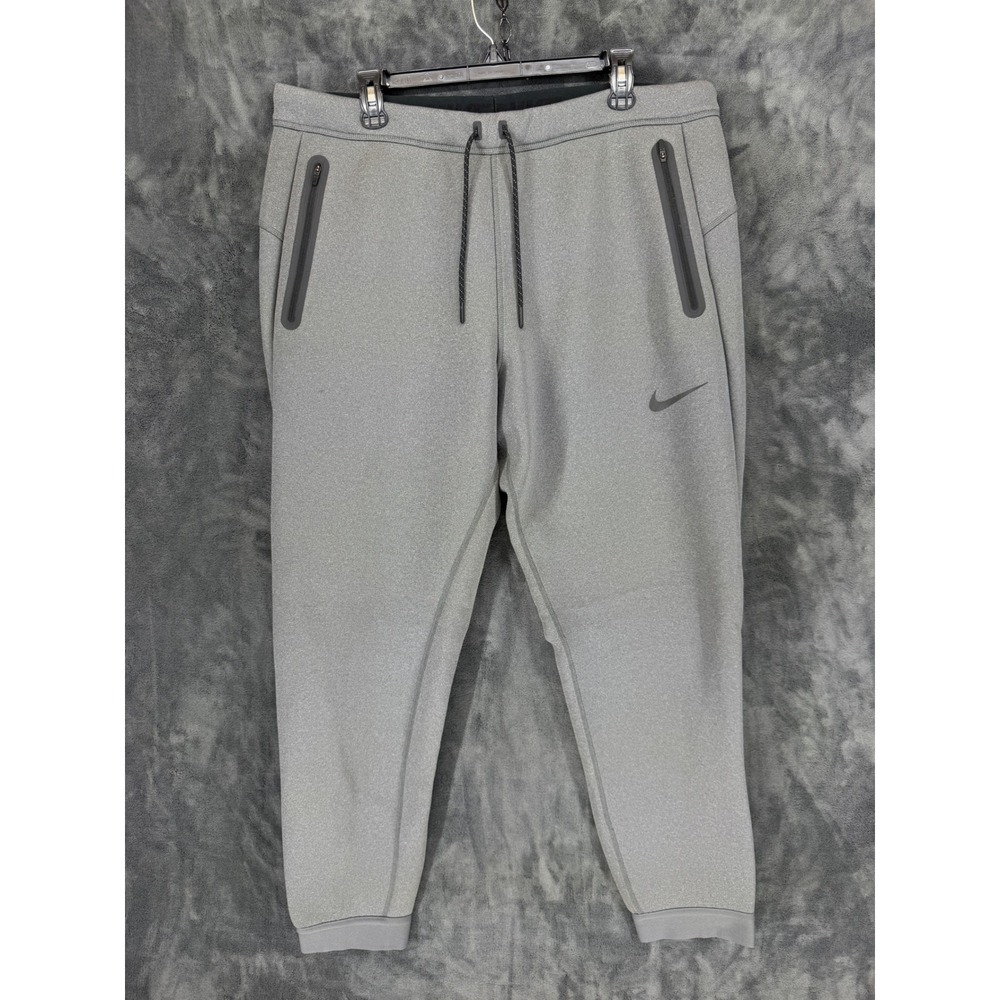 Nike Therma-FIT Mens 2XL Grey Tapered Jogger Sweatpants 688477-071